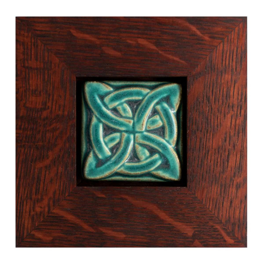 Framed Lover's Knot Tile