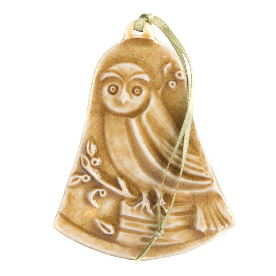 This ornament features the deep golden Honey Gloss glaze.