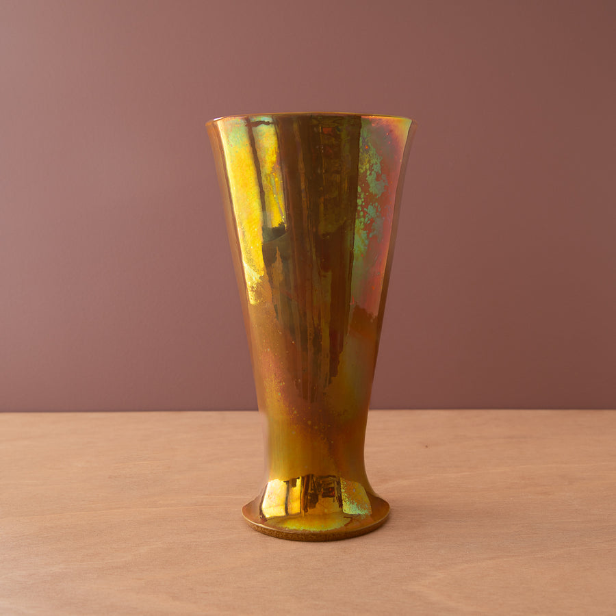 Calla Lily Vase | Blush Iridescent