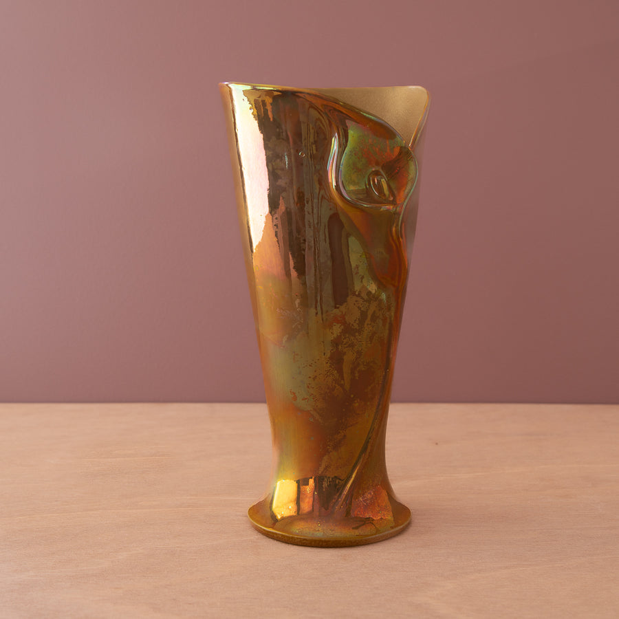 Calla Lily Vase | Blush Iridescent