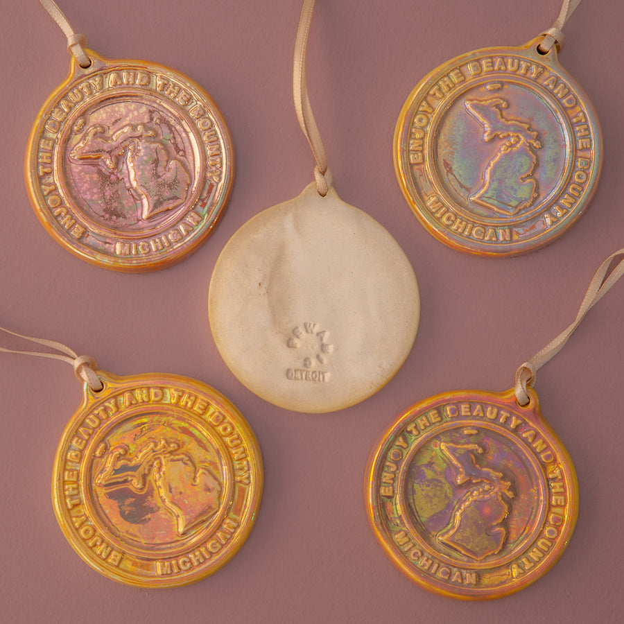Michigan Ornament, Iridescent