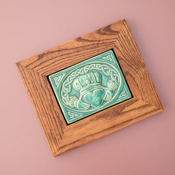 Framed Claddagh Tile